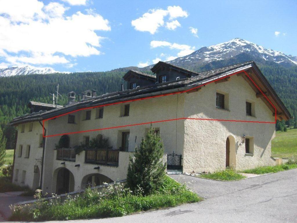 Ferienwohnung Jalet Tschierv Exterior foto